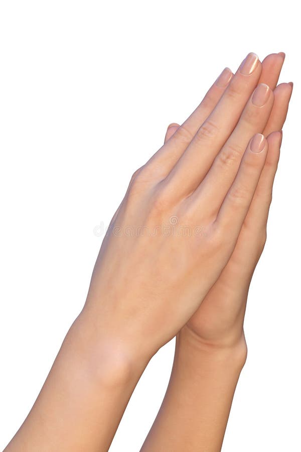 Weibliche Hände in einer Gebetsgeste lizenzfreies stockfoto Weibliche Hände in einer Gebetsgeste lizenzfreies stockfoto