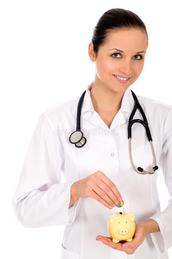 Weiblicher Doktor stockbild Weiblicher Doktor stockbild