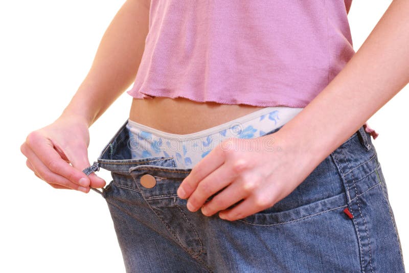 Weight loss royalty free stock photos