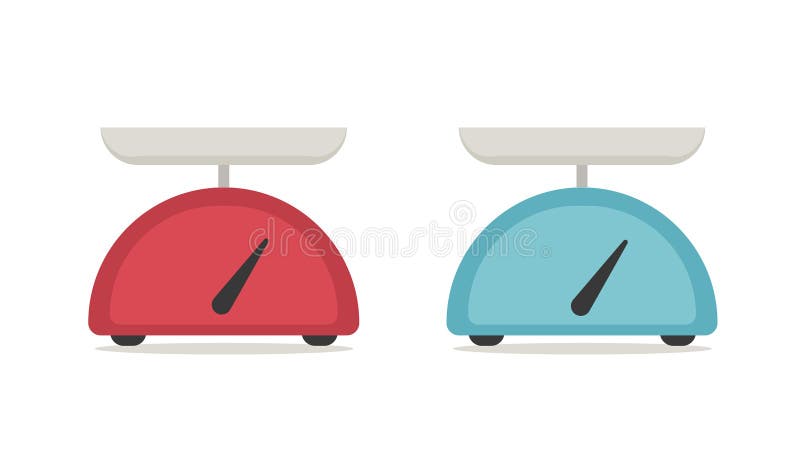 Domestic weigh scales icon cartoon Royalty Free Vector Image