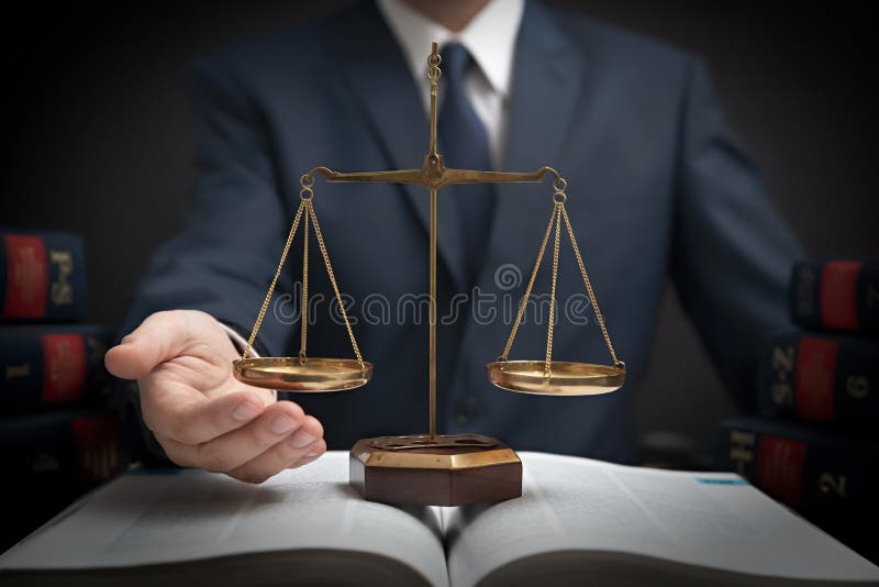 Weight Scale of Justice, Lawyer in Library Stock Image - Image of gesture,  judge: 134637219
