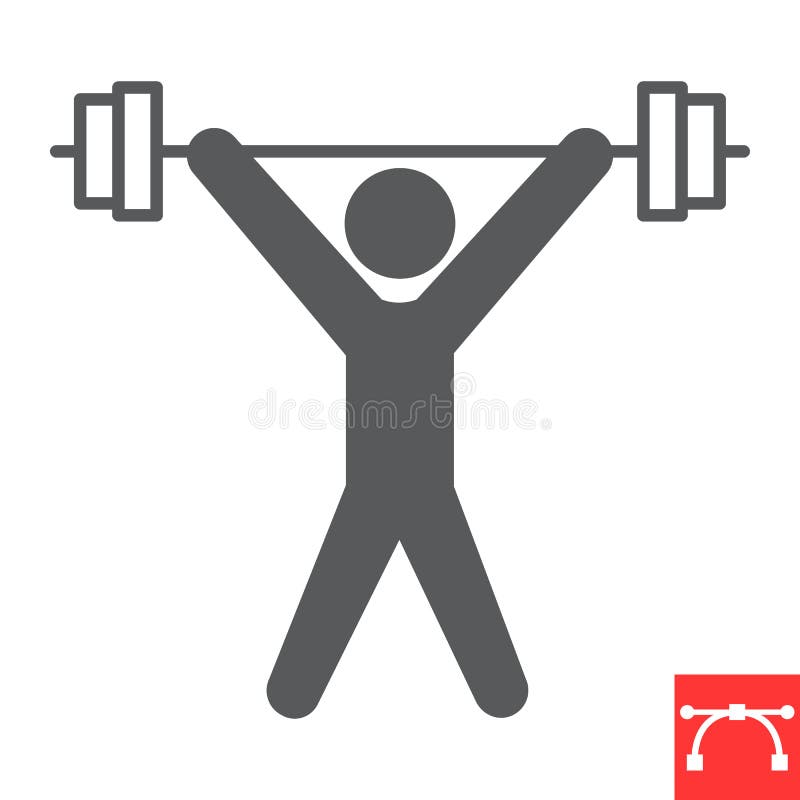 Best Free Stickman doing weight lifting Illustration download in PNG &  Vector format