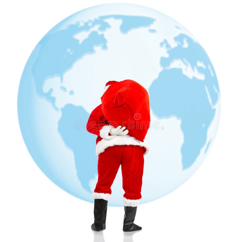 Weihnachten Sankt. stockfotografie Weihnachten Sankt. stockfotografie