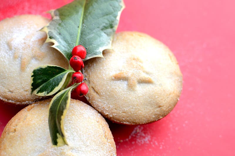 Weihnachten zerkleinern Torten lizenzfreie stockfotografie Weihnachten zerkleinern Torten lizenzfreie stockfotografie