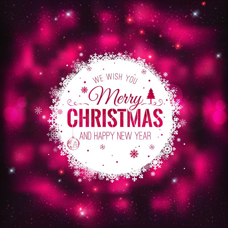 Weihnachts- und des neuen Jahreskarten mit typografischem auf glänzendem Weihnachtshintergrund Auch im corel abgehobenen Betrag stock abbildung Weihnachts- und des neuen Jahreskarten mit typografischem auf glänzendem Weihnachtshintergrund Auch im corel abgehobenen Betrag stock abbildung