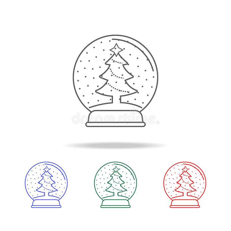 Weihnachtsball mit einer Weihnachtsbaumikone Elemente in den multi farbigen Ikonen für bewegliche Konzept und Netz apps Ikonen fü vektor abbildung Weihnachtsball mit einer Weihnachtsbaumikone Elemente in den multi farbigen Ikonen für bewegliche Konzept und Netz apps Ikonen fü vektor abbildung