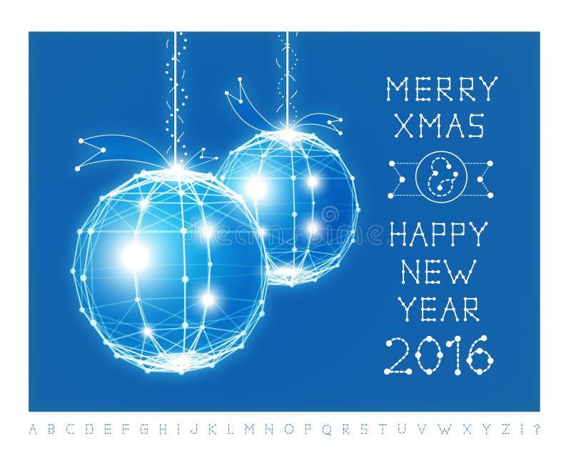 Weihnachtsballvektorillustration und -guß vektor abbildung Weihnachtsballvektorillustration und -guß vektor abbildung