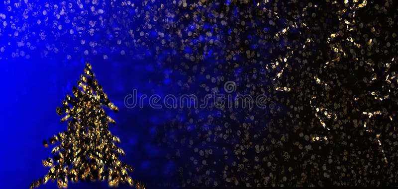 Weihnachtsbaum auf glitzerndem Hintergrund Weihnachtsdekoration lizenzfreie abbildung Weihnachtsbaum auf glitzerndem Hintergrund Weihnachtsdekoration lizenzfreie abbildung