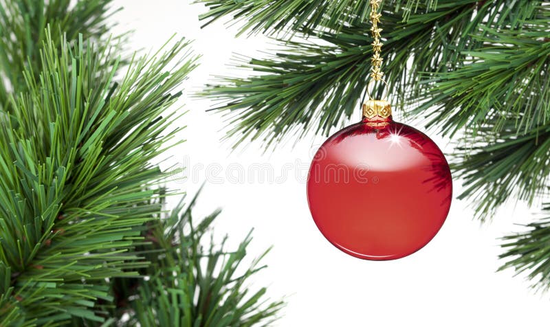 Weihnachtsbaumschmuck-Fahnen-Hintergrund lizenzfreies stockfoto Weihnachtsbaumschmuck-Fahnen-Hintergrund lizenzfreies stockfoto