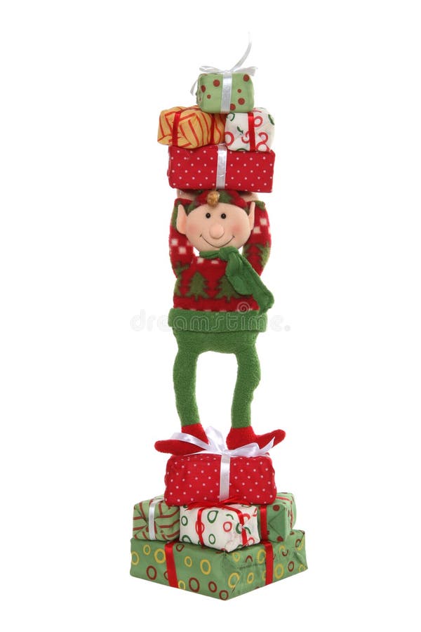 Weihnachtself lizenzfreie stockfotografie Weihnachtself lizenzfreie stockfotografie