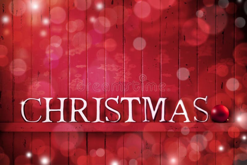 Weihnachtsfahnen-Rot-Hintergrund stockbild Weihnachtsfahnen-Rot-Hintergrund stockbild