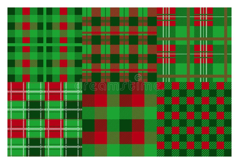 Christmas plaid. Seamless flannel ornamental pattern, Xmas green and red background collection. Vector illustrations flannel decoration for greeting and invitation backdrop or packing paper. Christmas plaid. Seamless flannel ornamental pattern, Xmas green and red background collection. Vector illustrations flannel decoration for greeting and invitation backdrop or packing paper