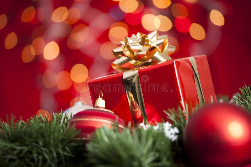 Weihnachtsgeschenk lizenzfreies stockfoto Weihnachtsgeschenk lizenzfreies stockfoto