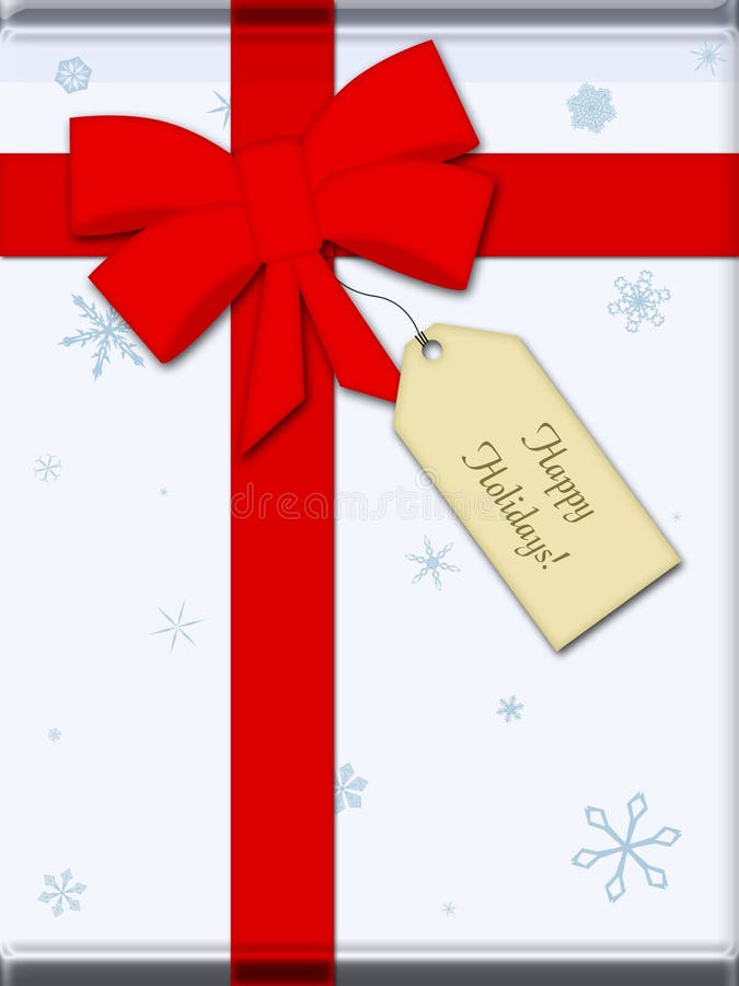 Weihnachtsgeschenk vektor abbildung