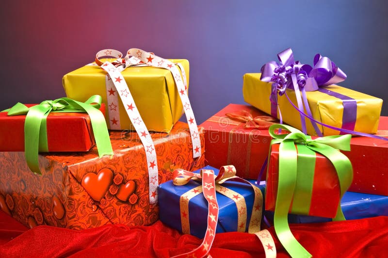 Weihnachtsgeschenke stockbilder Weihnachtsgeschenke stockbilder