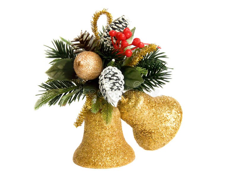 Weihnachtsglocken stockbild. Bild von dezember, geschenk - 12148175