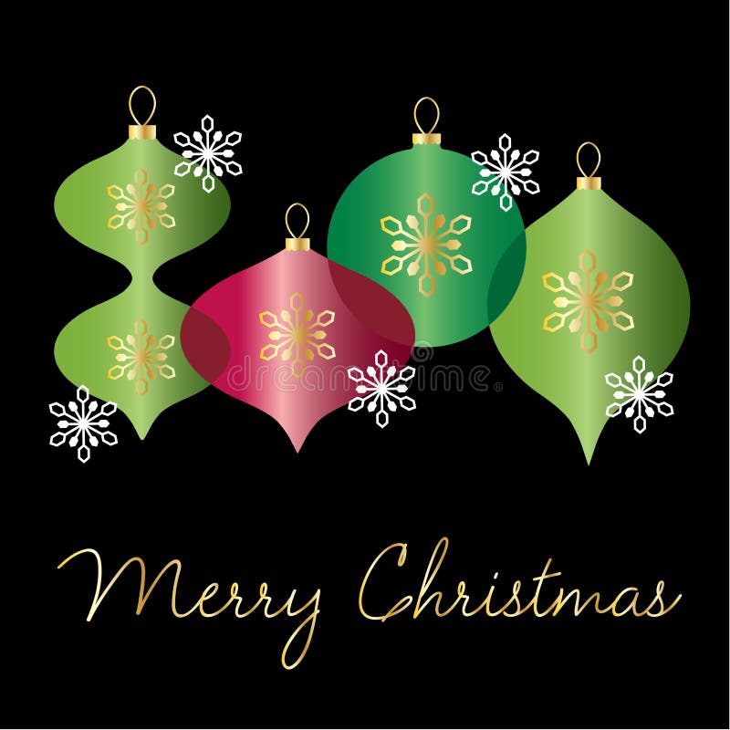 Weihnachtsgraphik mit Überschneidungsverzierungen lizenzfreie abbildung Weihnachtsgraphik mit Überschneidungsverzierungen lizenzfreie abbildung