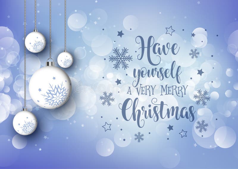 Weihnachtshintergrund mit hängendem Flitter und dekorativem Text lizenzfreie abbildung Weihnachtshintergrund mit hängendem Flitter und dekorativem Text lizenzfreie abbildung