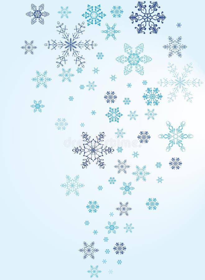 Weihnachtshintergrund mit Schneeflocken vektor abbildung Weihnachtshintergrund mit Schneeflocken vektor abbildung