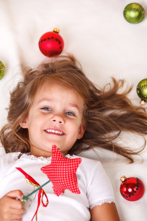 Weihnachtskind stockbild Weihnachtskind stockbild