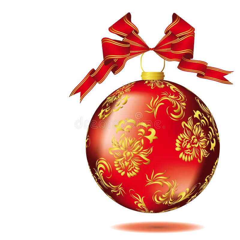 Weihnachtskugel vektor abbildung Weihnachtskugel vektor abbildung
