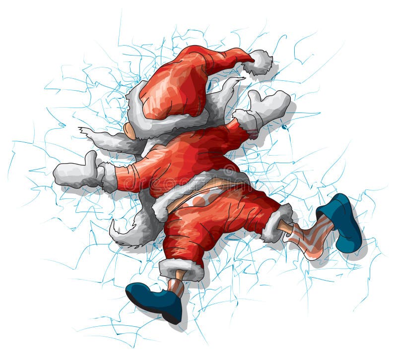 Weihnachtsmann lizenzfreie abbildung Weihnachtsmann lizenzfreie abbildung