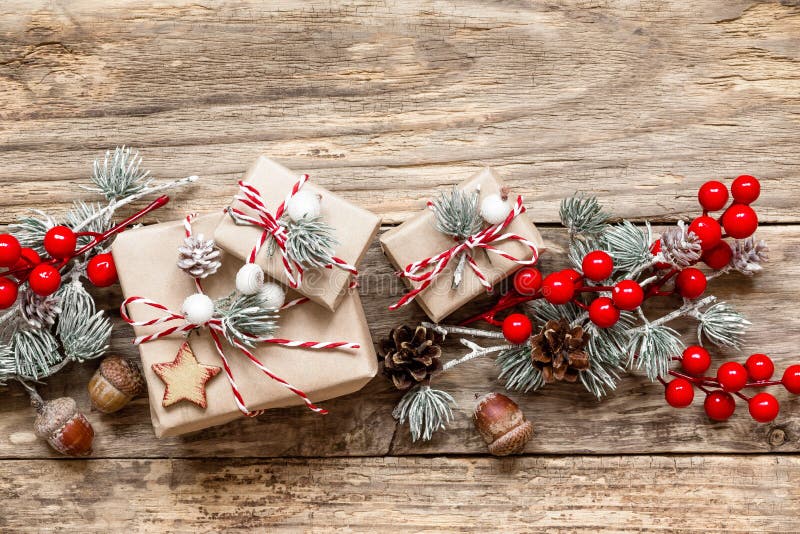 Cadeaux de Noël photographie stock libre de droits