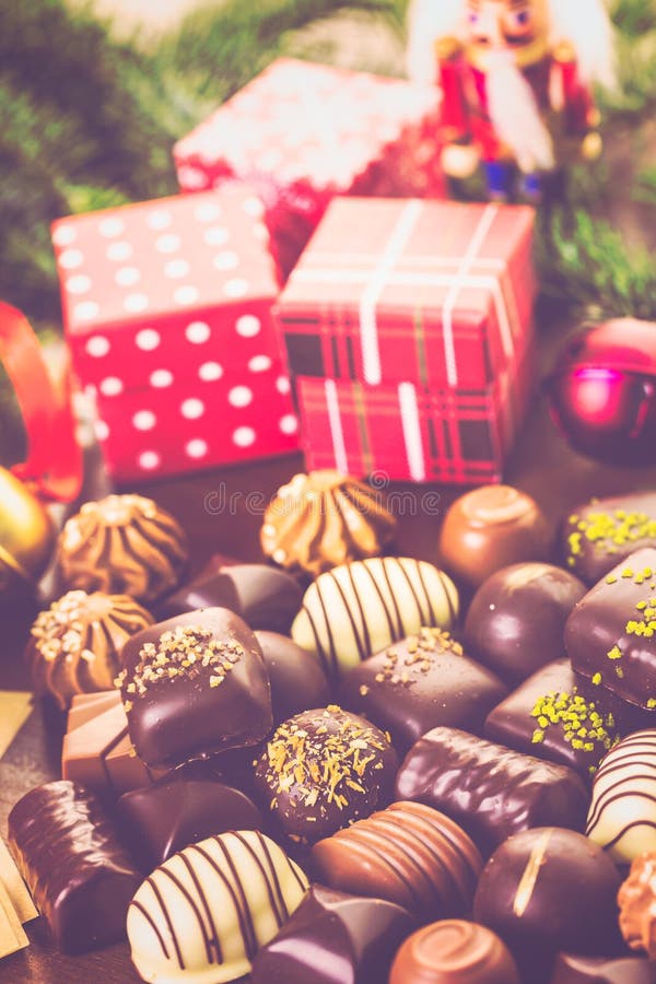 Weihnachtspakete - cadeau de Noël photo libre de droits