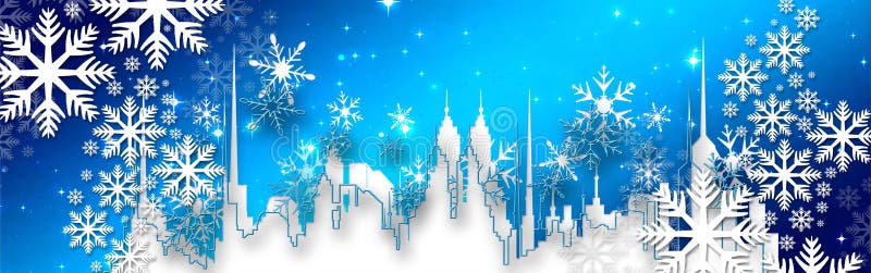 Weihnachtswünsche, Bogen mit Sternen und Schnee, Hintergrund vektor abbildung Weihnachtswünsche, Bogen mit Sternen und Schnee, Hintergrund vektor abbildung