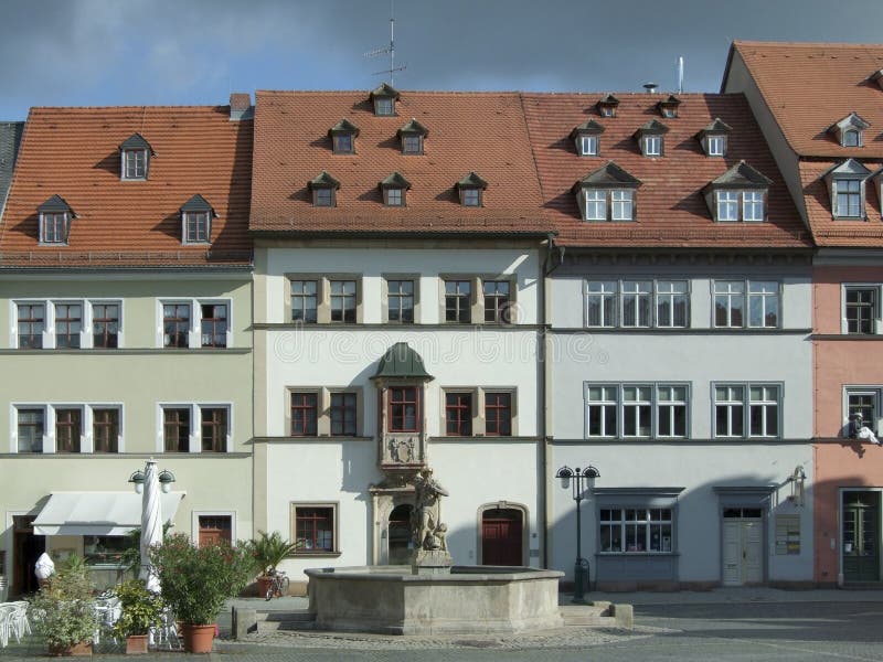 Weimar stock photo. Image of civic, architecture, fountain 35104196