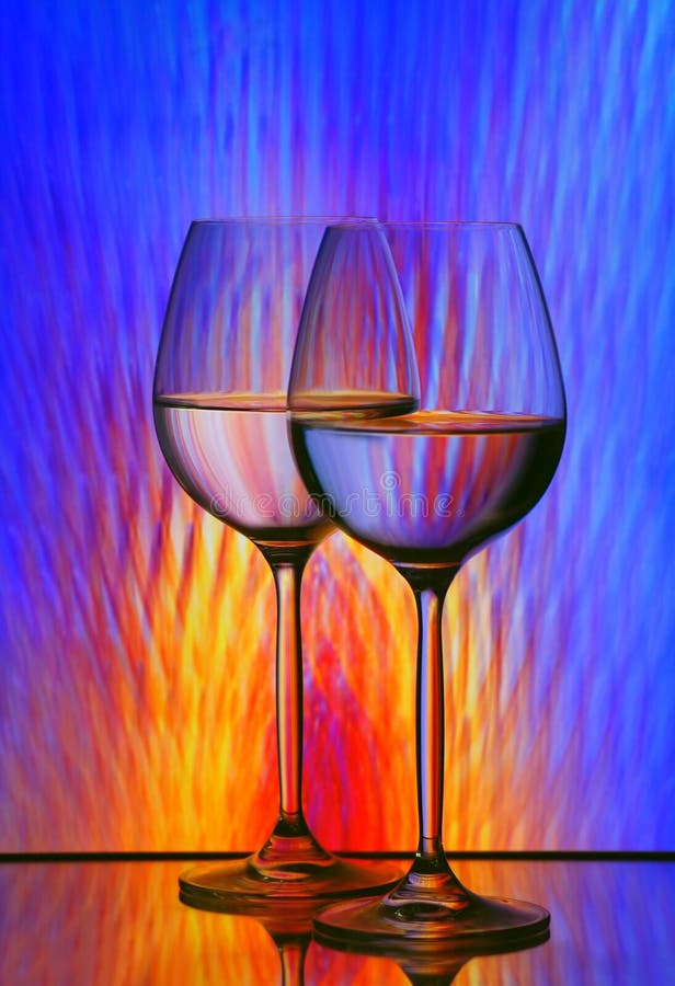 Weingläser lizenzfreies stockfoto Weingläser lizenzfreies stockfoto