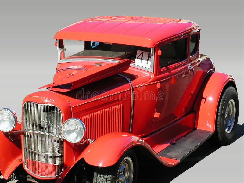 Download Weinlese-Auto stockbild. Bild von konkurrenz, weinlese, coupe - 39269