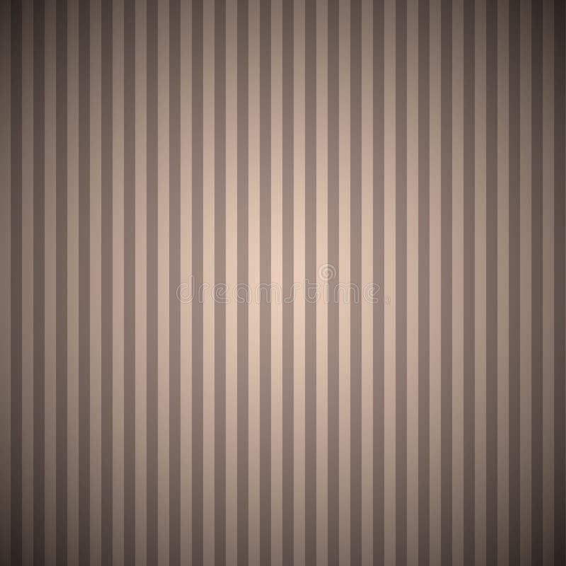 Weinlese-Beige und gestreiftes nahtloses Muster Browns lizenzfreie abbildung