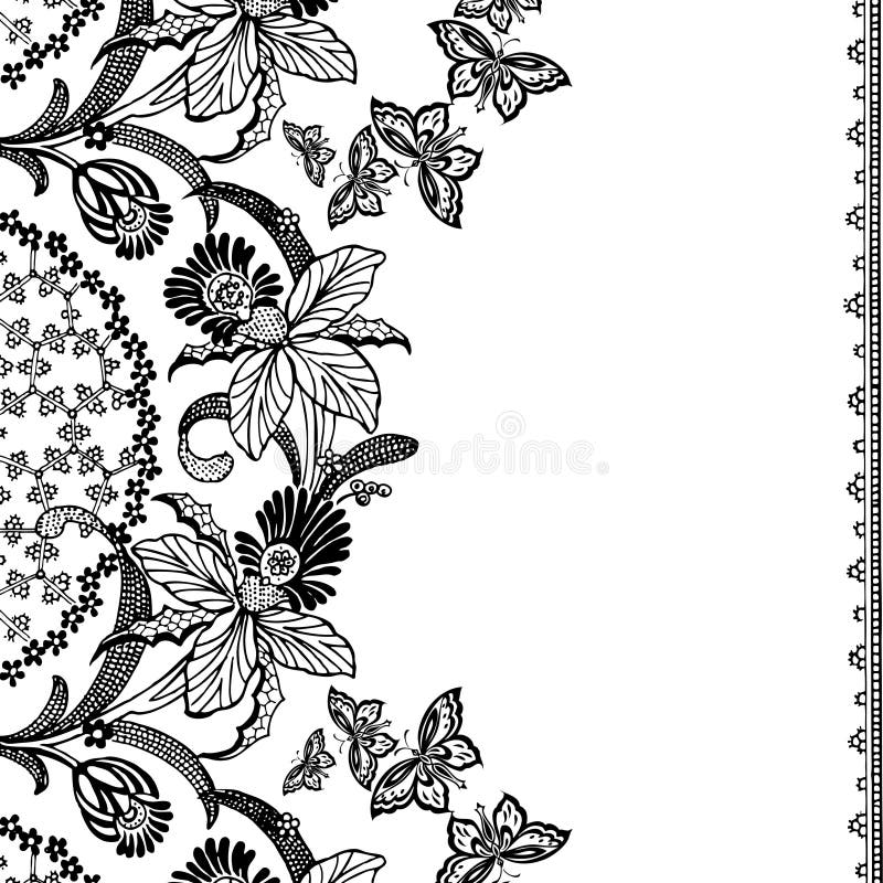 Weinlese-Blumeneinklebebuch-Hintergrund