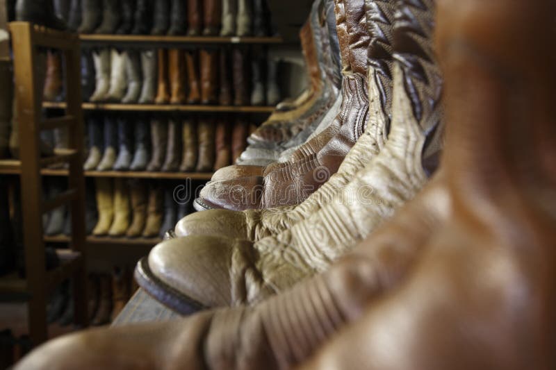 Vintage cowboy boots in Houston texas. Vintage cowboy boots in Houston texas