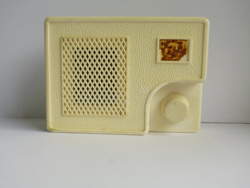 Weinleseradio von 1960 stockfoto Weinleseradio von 1960 stockfoto