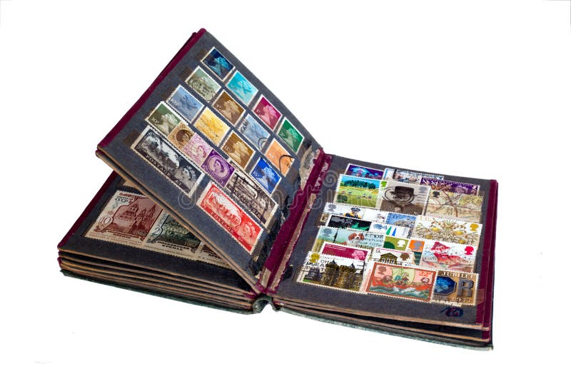 Stempelalbum stockfotos Stempelalbum stockfotos