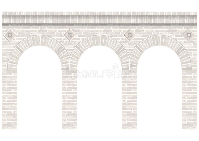 Weinlesesäulengang der Maurerarbeit Wand und Fassade lizenzfreie abbildung Weinlesesäulengang der Maurerarbeit Wand und Fassade lizenzfreie abbildung