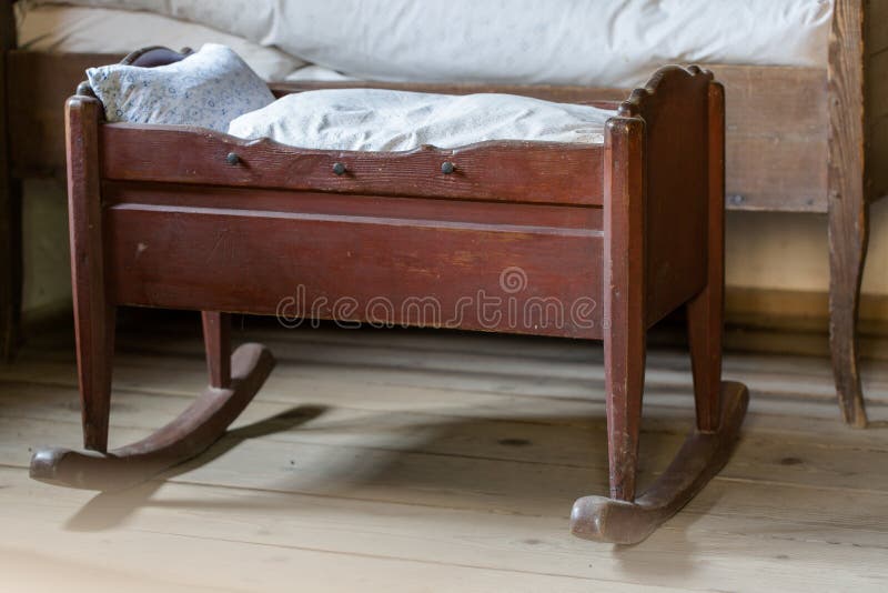 Weinlesewiege stockbilder Weinlesewiege stockbilder