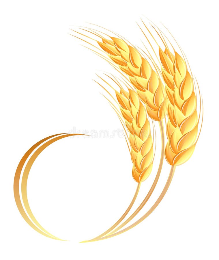 Wheat ears icon. Vector-Illustration. Wheat ears icon. Vector-Illustration