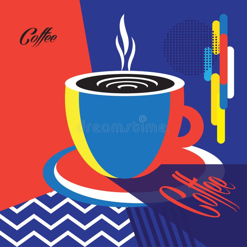 Weiße Kaffeetasse stock abbildung Weiße Kaffeetasse stock abbildung