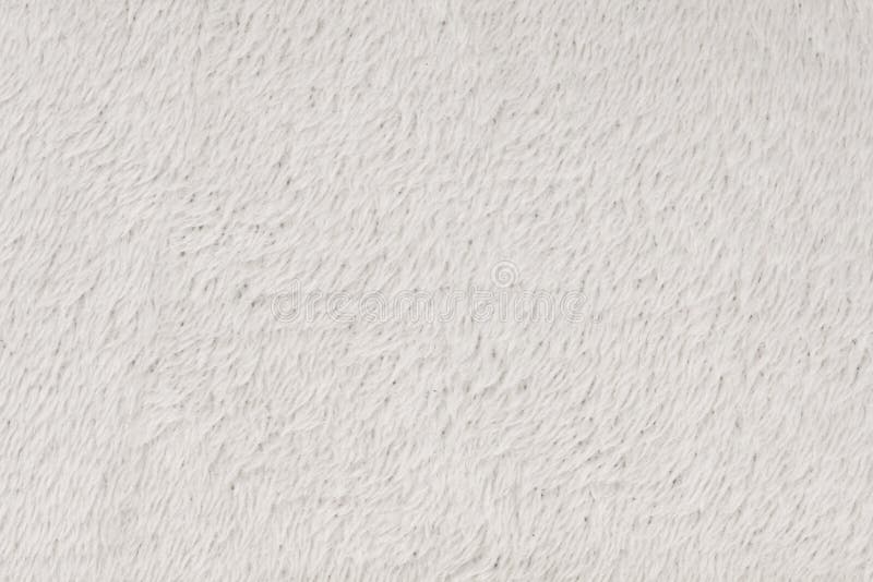 Weiße natürliche Wolle mit weißem Beschaffenheitshintergrund Weiß nahtlose woolen Plaid Art des flaumigen Pelzen für Designer, Na lizenzfreie stockfotografie