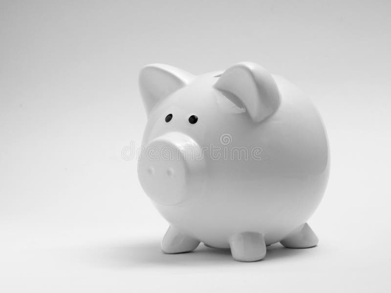 Weiße Piggy Querneigung Weiße Piggy Querneigung