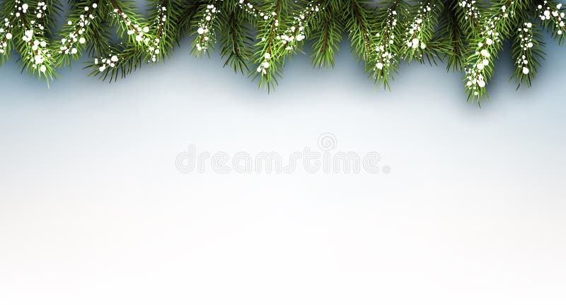 Winter background with fir branches. Vector paper illustration.rrr. Winter background with fir branches. Vector paper illustration.rrr