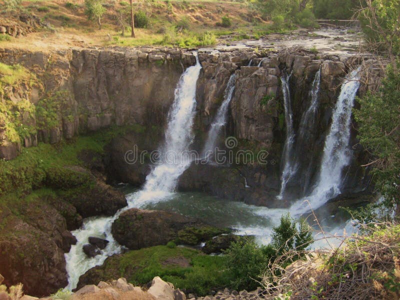 White River Falls is beautiful Waterfall in northern Oregon. White River Falls is beautiful Waterfall in northern Oregon.