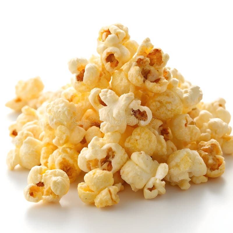 Weißer Gourmet-Popcorn vektor abbildung