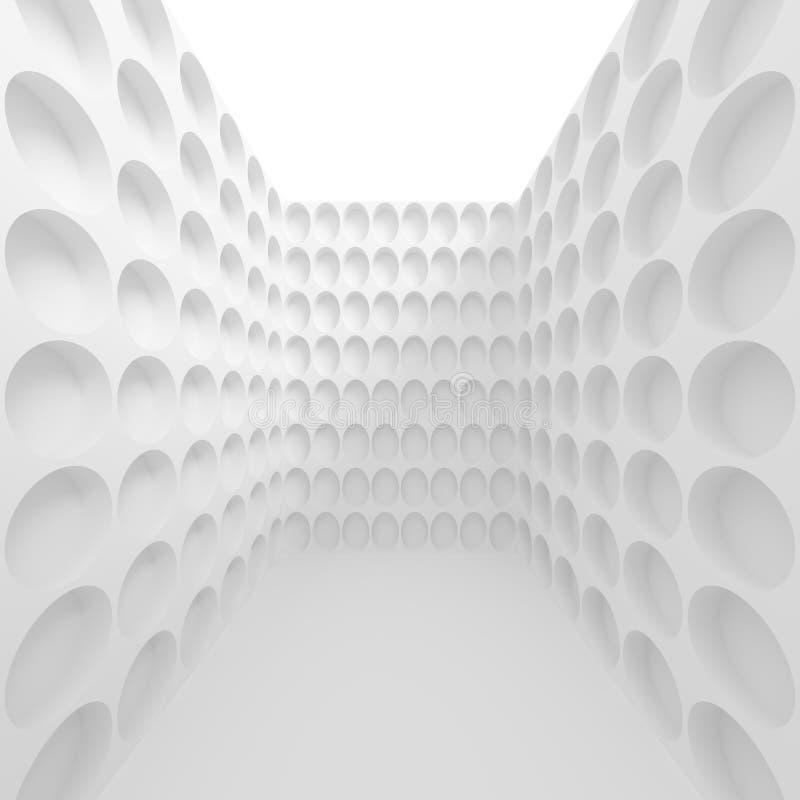 Weißer moderner Architektur-Hintergrund stock abbildung Weißer moderner Architektur-Hintergrund stock abbildung