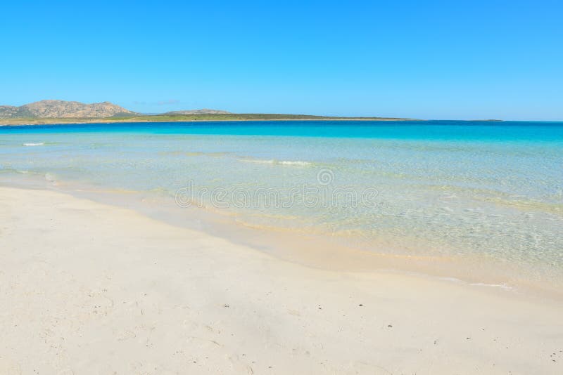 Weißes Sand- und Türkiswasser stockbilder Weißes Sand- und Türkiswasser stockbilder