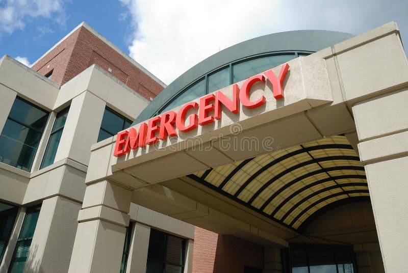 wejściowy nagłego wypadku szpital fotografia stock wejściowy nagłego wypadku szpital fotografia stock