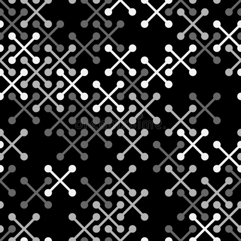 wektor bezszwowy wzoru Abstrakcjonistyczny modnisia tło Monochromatyczny geometryczny druk ilustracji wektor bezszwowy wzoru Abstrakcjonistyczny modnisia tło Monochromatyczny geometryczny druk ilustracji